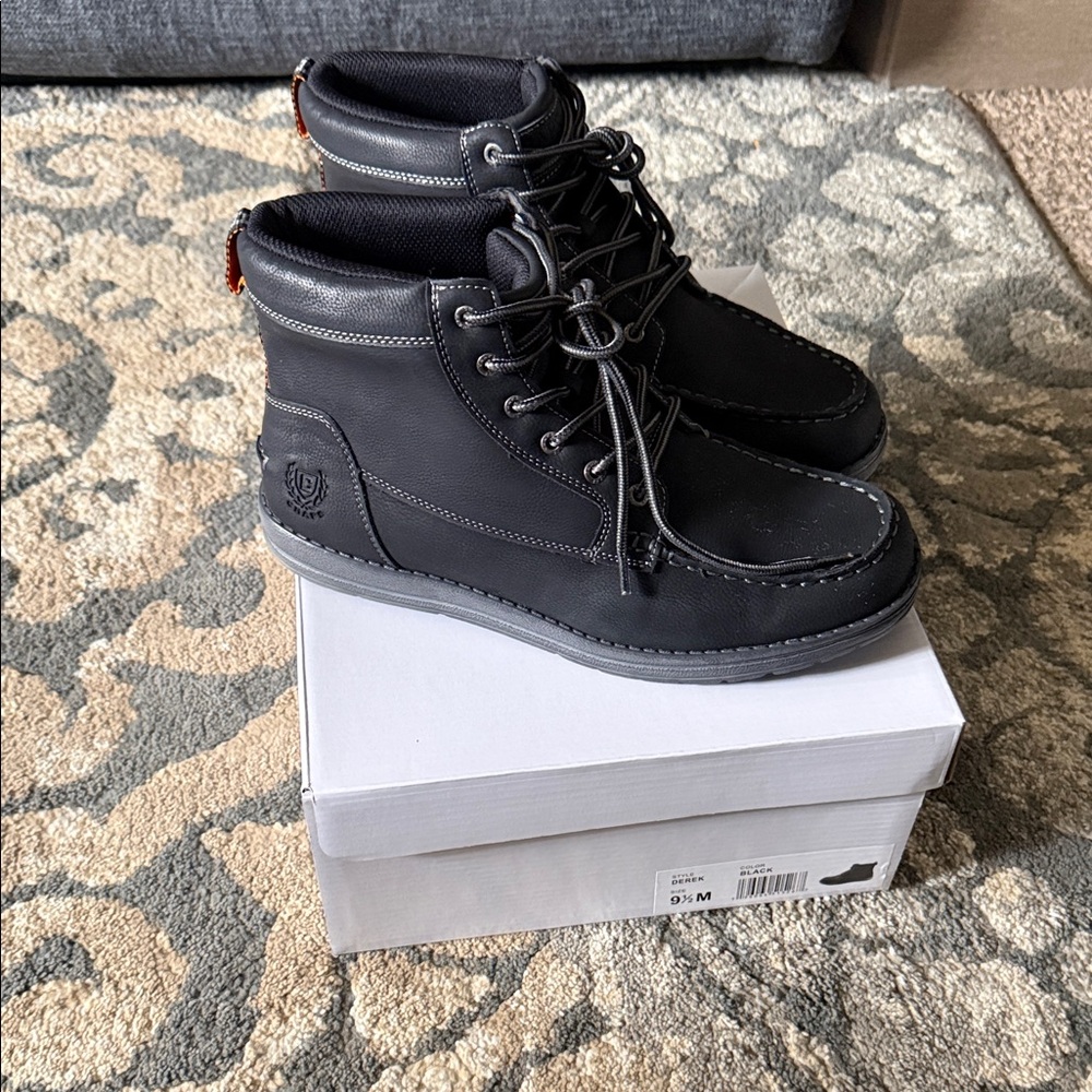 Chaps Black Men's Boots